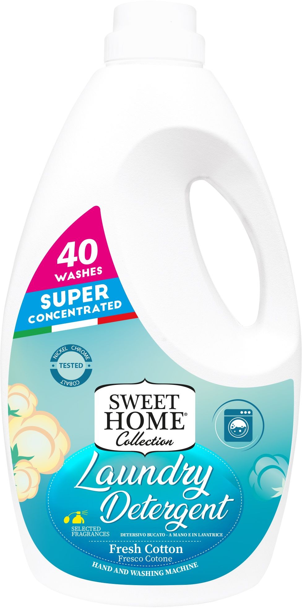 Prací gel Sweet Home CZ Fresh Cotton | Svěží bavlna 106060